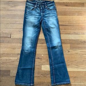 American eagle stretchy boot cut jeans